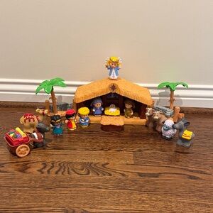 Little People Nativity Scene Playset with Figures